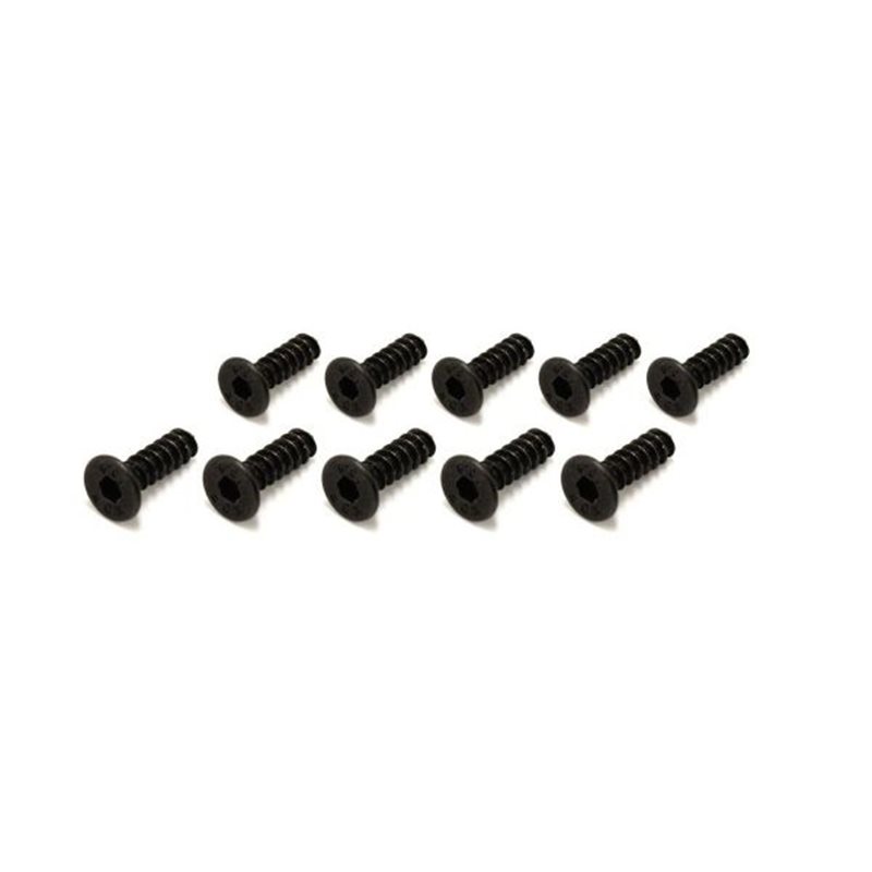 TP HEX FLAT-HEAD SCREWS 3X10MM (10)