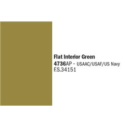 Flat Interior Green