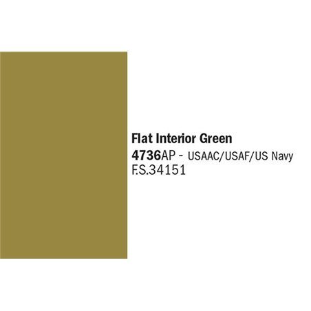 Flat Interior Green