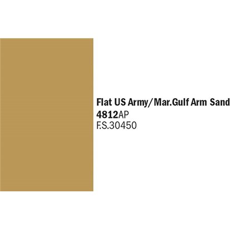 Flat US Army/Mar.Gulf Arm Sand