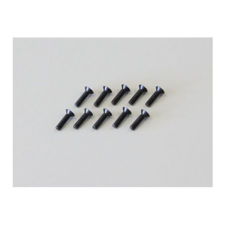 Hex Flat Head Screws 3x12mm (10)