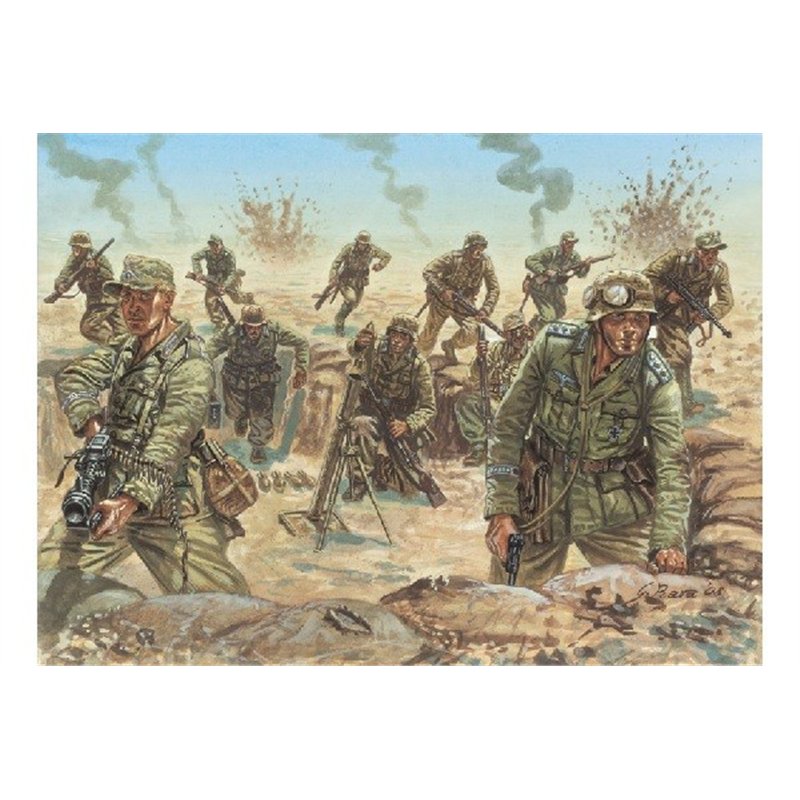 1:72 WWII - D.A.K. INFANTRY