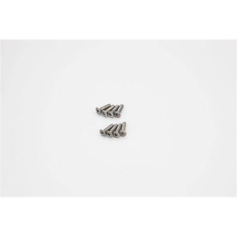 TITAN HEX FLAT HEAD SCREWS 3X12MM (8)