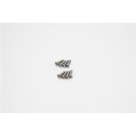 TITAN HEX FLAT HEAD SCREWS 3X12MM (8)