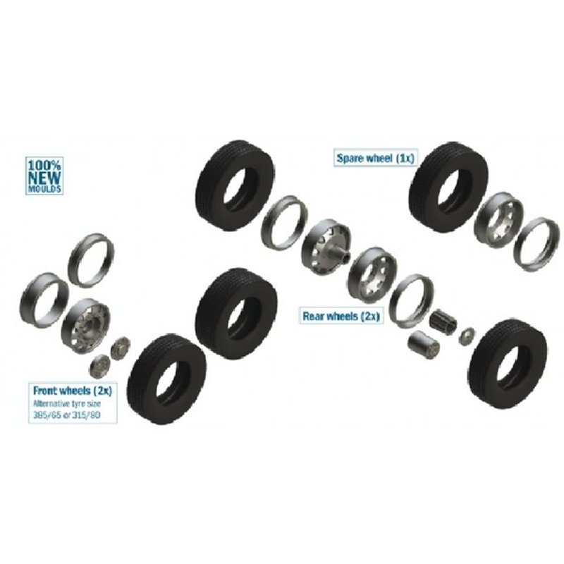 1:24 European tyres and rims