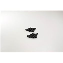 Hex Flat Head Screws 3x18mm (10)