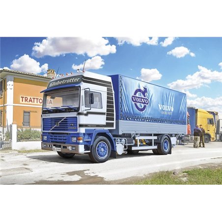 1:24 Volvo F16 Globetrotter Canvas with elevator