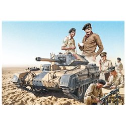 1:35 Crusader Mk.III & British Tank Crew
