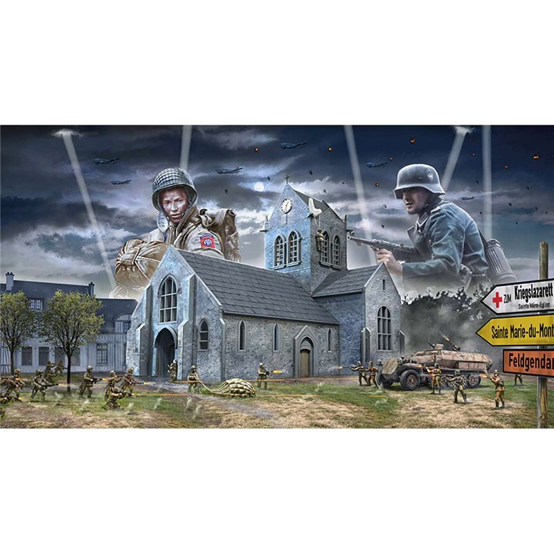 1:72 Battle of Normandy: Sainte-Mére-Église 1945