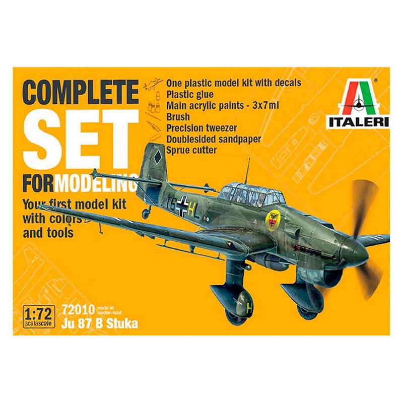 1:72 Complete modeling set Junker JU-87B Stuka