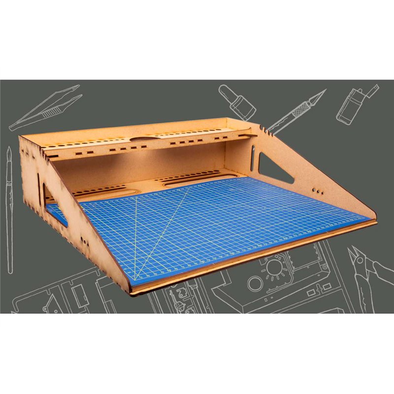 Work station for modelling 46x39x12cm