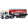 Die-cast truck with tank trailer, light & sound