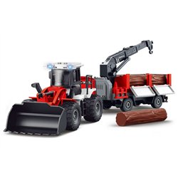 Bulldozer w/hanger, woods, friction, light & sound