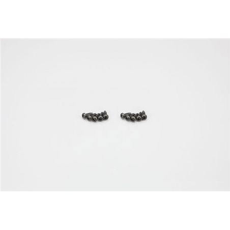 ROUND HEAD 2X8MM TP SCREWS (10)