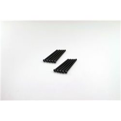 ROUND HEAD 2.6X30MM METALLIC SCREWS (10)