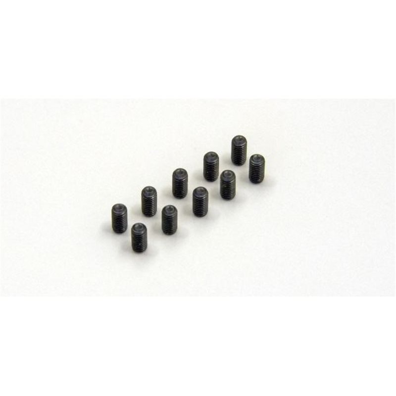 METALLIC HEADLESS SET SCREWS 3X6MM (10)