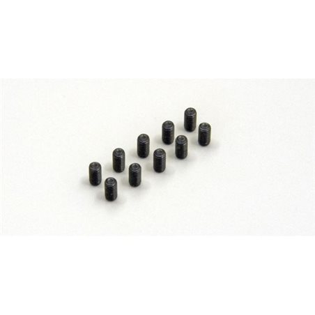 METALLIC HEADLESS SET SCREWS 3X6MM (10)