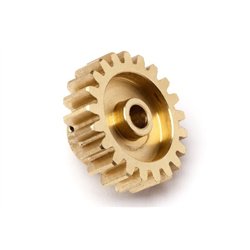 21T Brass Pinion Gear (0.8 M / 32DP 3.175 Shaft)