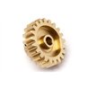 21T Brass Pinion Gear (0.8 M / 32DP 3.175 Shaft)