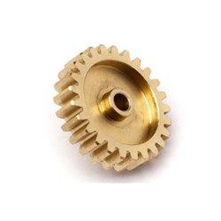 25T Brass Pinion Gear (0.8 M / 32DP 3.175 Shaft)
