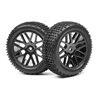 WHEEL AND TIRE SET FRONT (2 PCS) (XB)