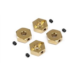 ALUMINUM WHEEL HEX (4PCS)