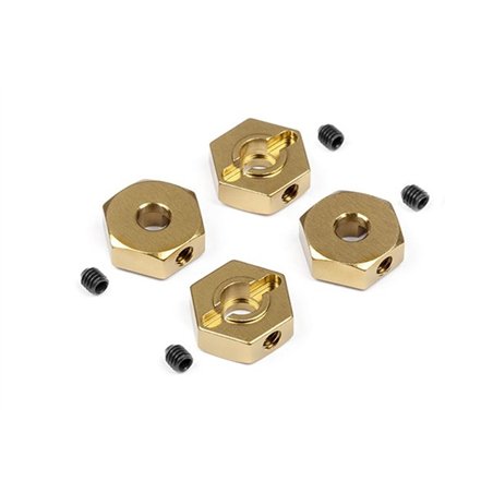 ALUMINUM WHEEL HEX (4PCS)