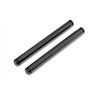 Low Out Front Hinge Pins 6x65mm 2 Pcs Blackout MT