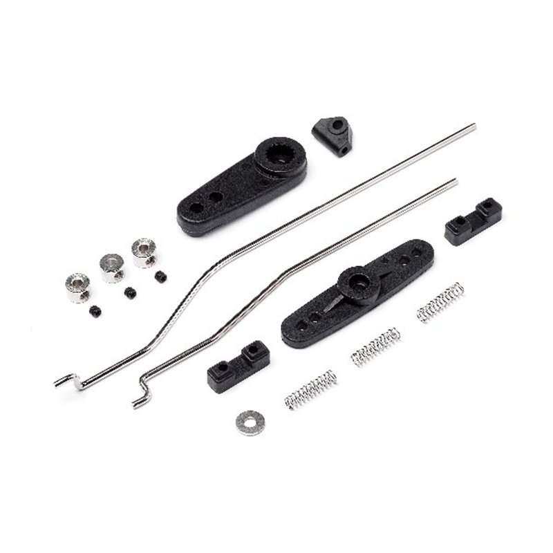 Servo horn and Throttle Linkage Set (Blackout MT)