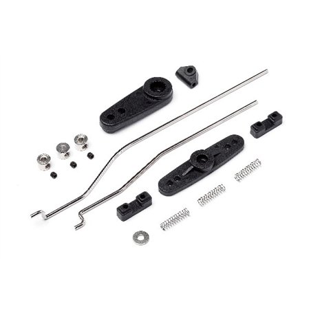 Servo horn and Throttle Linkage Set (Blackout MT)