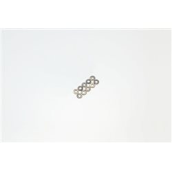 WASHERS 2.6X7X0.5MM (10)