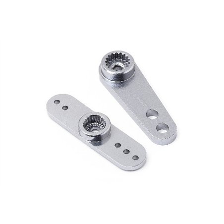 Alu Servo Horns Blackout MT With Metal Gear Servo