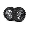 1/18 MONSTER TRUCK WHEEL & TYRE ASSEMBLY (ION MT)