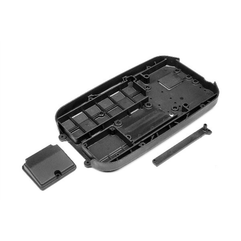CHASSIS TUB W/RECIEVER BOX LID & WIRE COVER