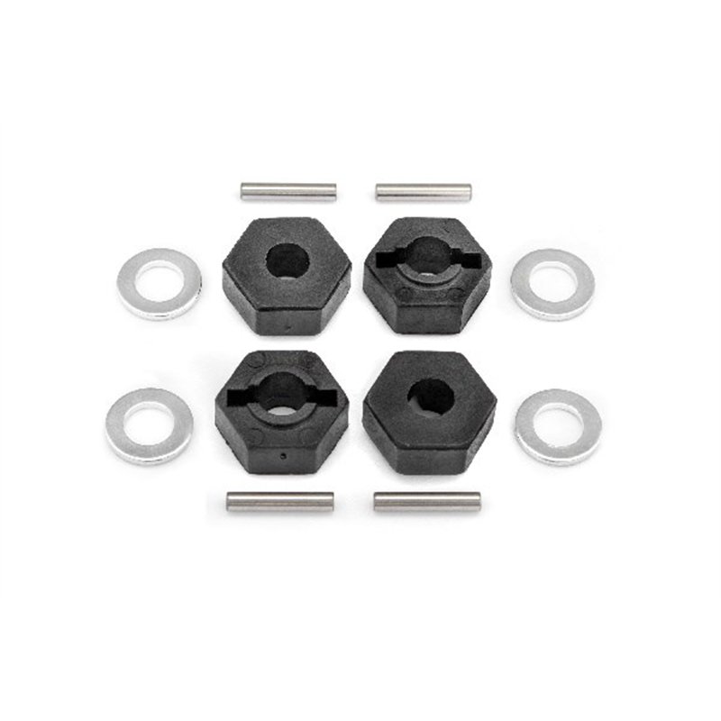 12mm Wheel Hex Hub Set (4pcs)