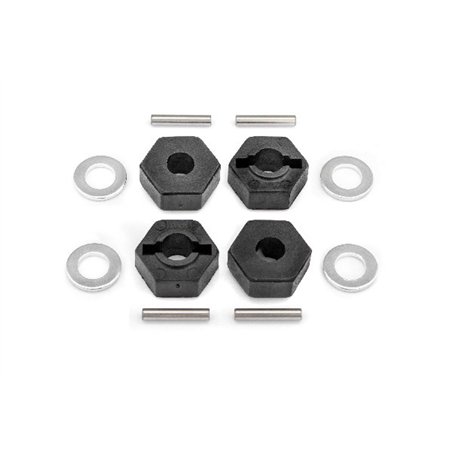 12mm Wheel Hex Hub Set (4pcs)