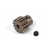 14T Steel Pinion Gear (0.8M / 32DP 3.175mm Shaft)