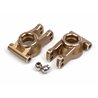 Aluminium Rear Hub Set (Gold/2pcs)