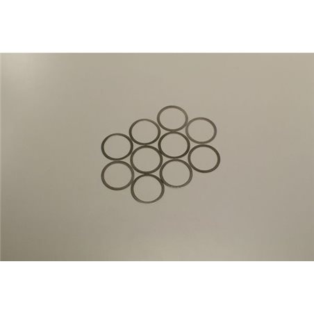 Shims 15x18x0.2mm (10)