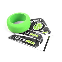 MTX-201 Transmitter Wheel Foam & Decals (Green)