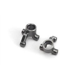 Aluminum Steering Spindle Set (Left/Right/Grey)