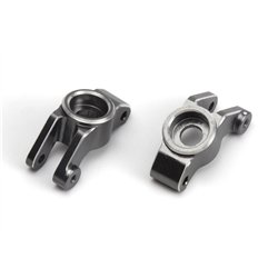 Aluminum Rear Hub Set (Left/Right/Grey)