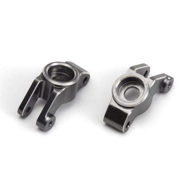 Aluminum Rear Hub Set (Left/Right/Grey)
