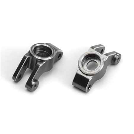 Aluminum Rear Hub Set (Left/Right/Grey)