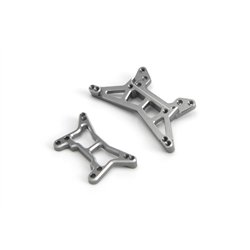 Aluminum Shock Tower Set (Front/Rear/Grey)