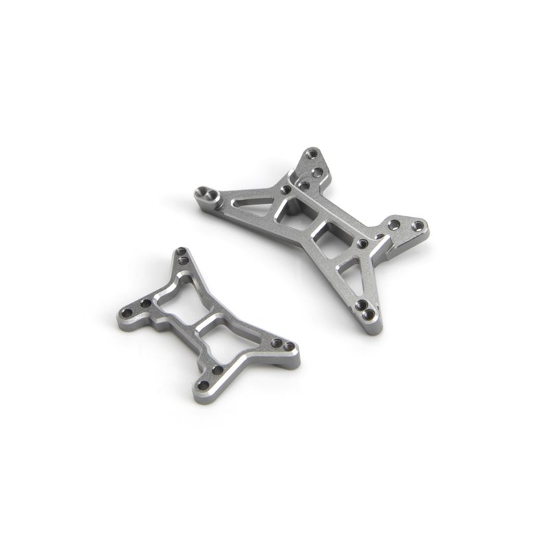 Aluminum Shock Tower Set (Front/Rear/Grey)