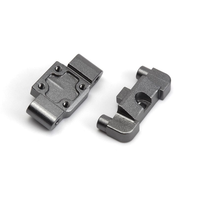 Aluminum Front Pivot Block Set (Grey)