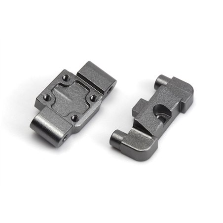 Aluminum Front Pivot Block Set (Grey)