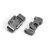 Aluminum Front Pivot Block Set (Grey)