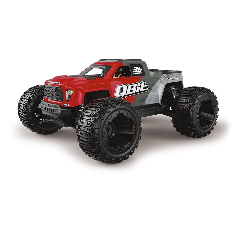 Qbit MT 1/16th Monster Truck - Red